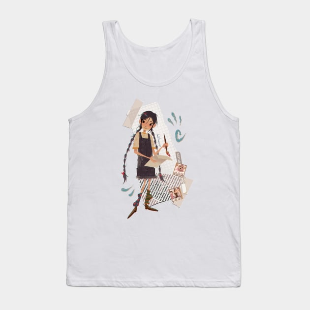 Hay Lin from W.I.T.C.H. Tank Top by AxelStardust